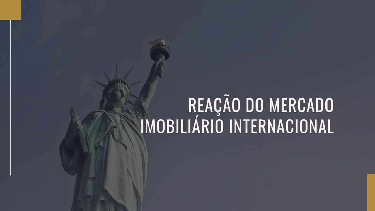 reação do mercado imobiliário